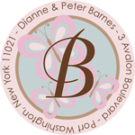 Name Doodles - Round Address Labels/Stickers (Thea Light)